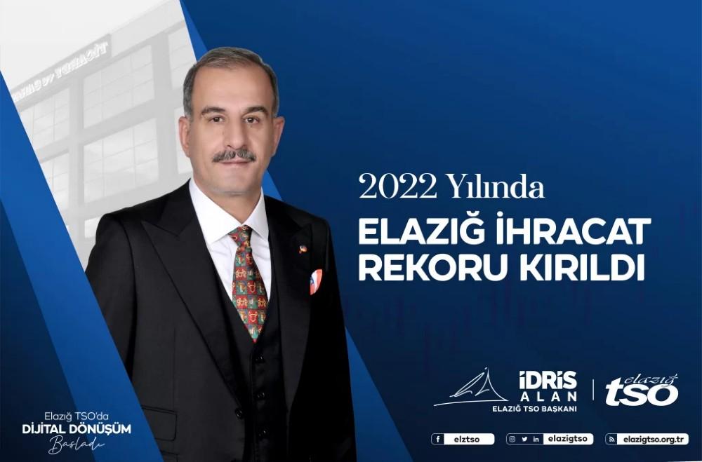 2022 YILINDA ELAZIĞ TARİHİNİN EN BÜYÜK İHRACATI GERÇEKLEŞTİ