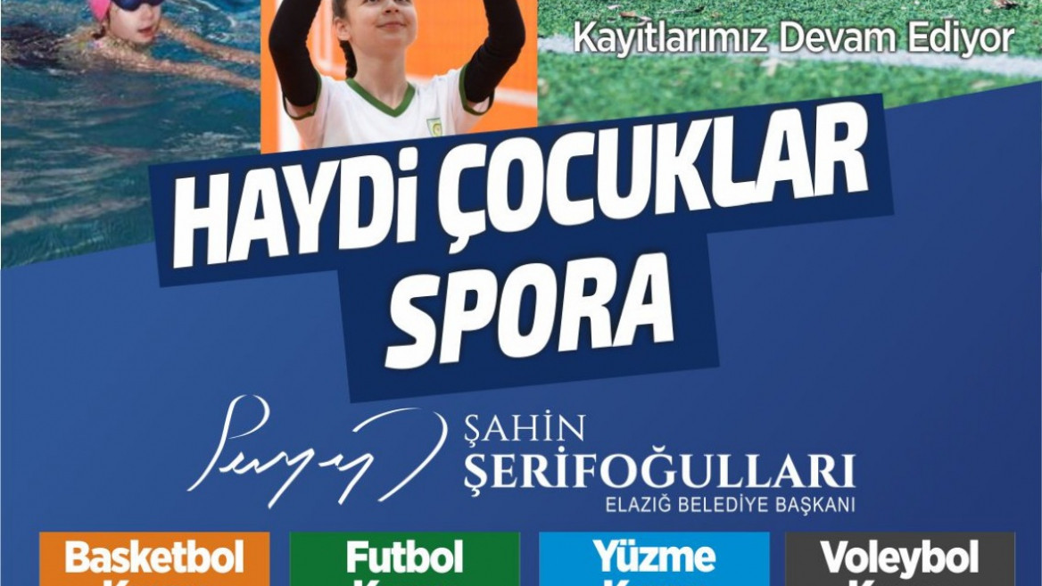 ELAZIĞ BELEDİYESİ’NİN ÜCRETSİZ YAZ SPOR KURSLARI BAŞLIYOR