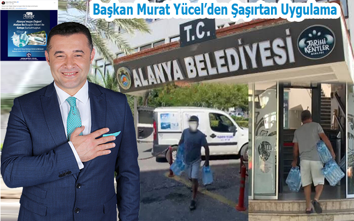 BAŞKAN MURAT YÜCEL’DEN ŞAŞIRTAN UYGULAMA