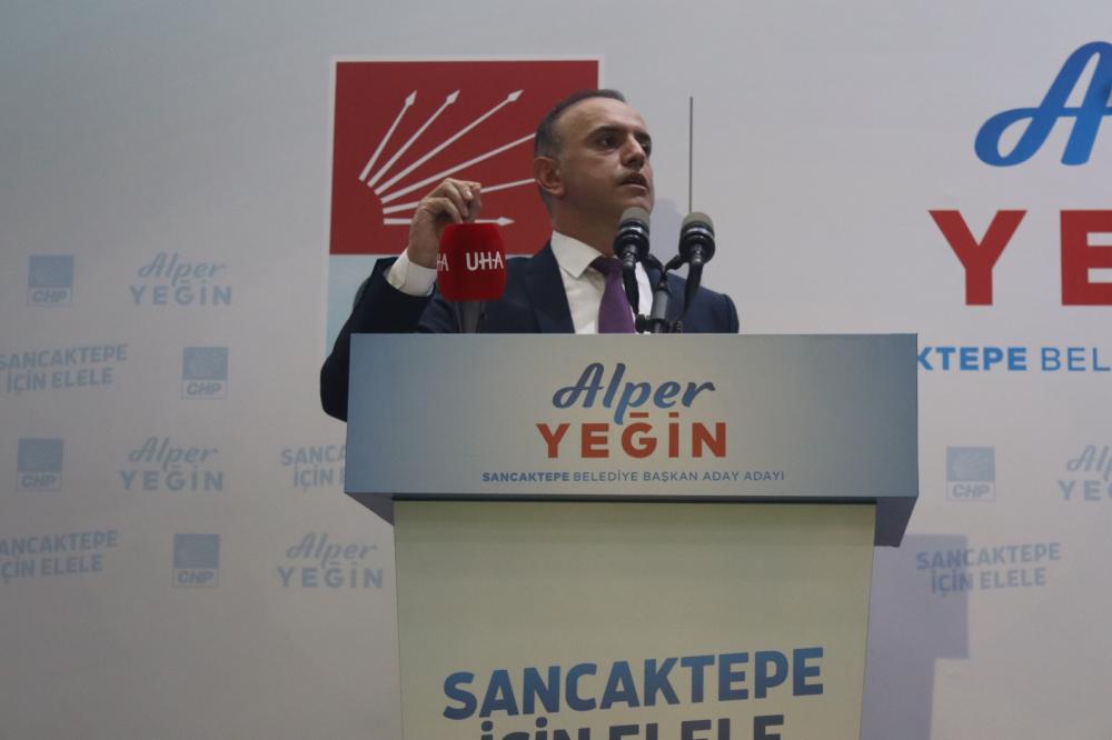 ALPER YEĞİN SANCAKTEPE CHP BELEDİYE BAŞKANLIĞI ADAY ADAYLIĞINI İLAN ETTİ