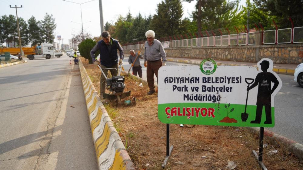 Adıyaman Belediyesi Daha Yeşil Bir Adıyaman İçin Çalışmalarına Devam Ediyor