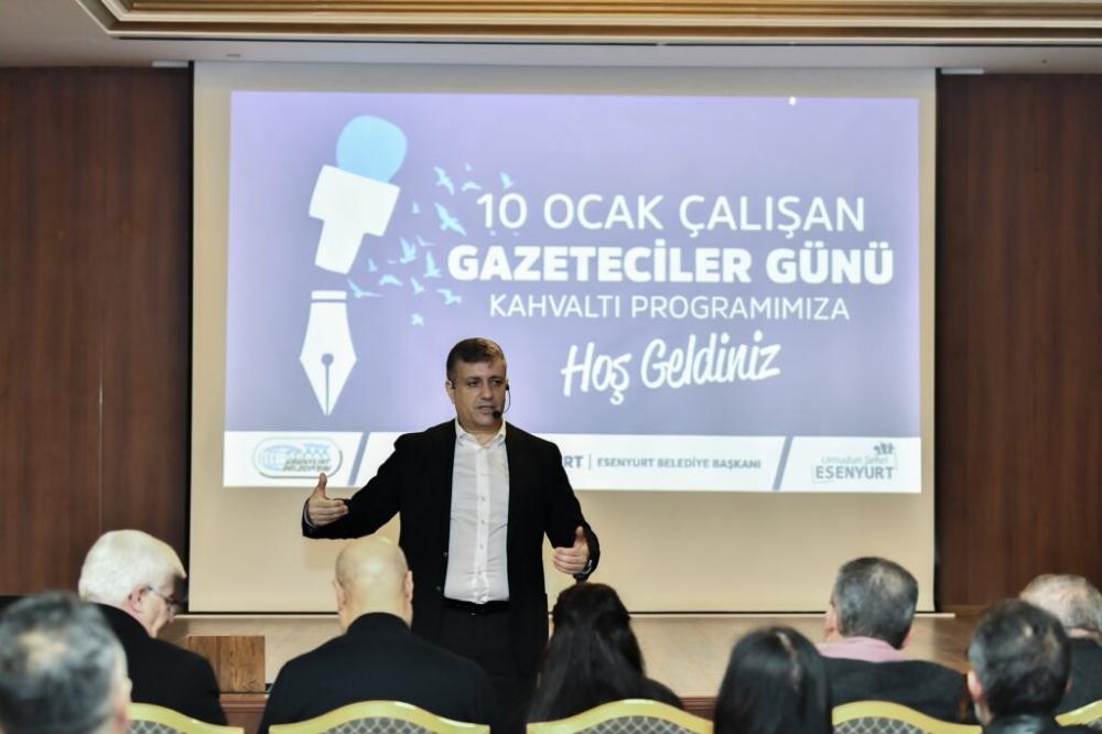 ESENYURT'TA BASIN BULUŞMASI GERÇEKLEŞTİRİLDİ