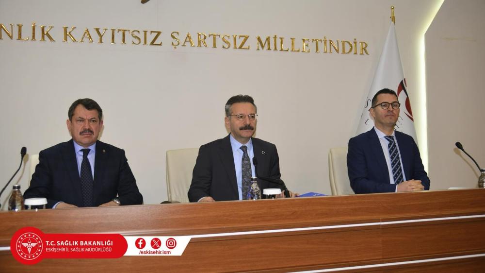 ESKİŞEHİR  BAĞIMLILIKLA MÜCADELE TOPLANTISI YAPILDI