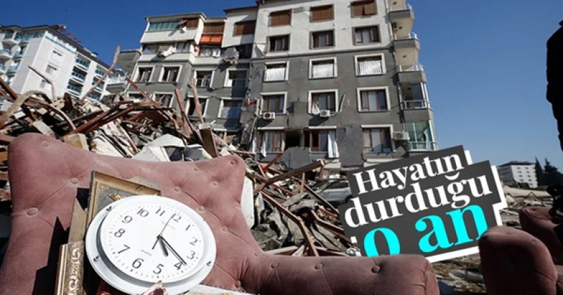 Türkiye'de geçtiğimiz yıl saat 04.17'de hayat durdu