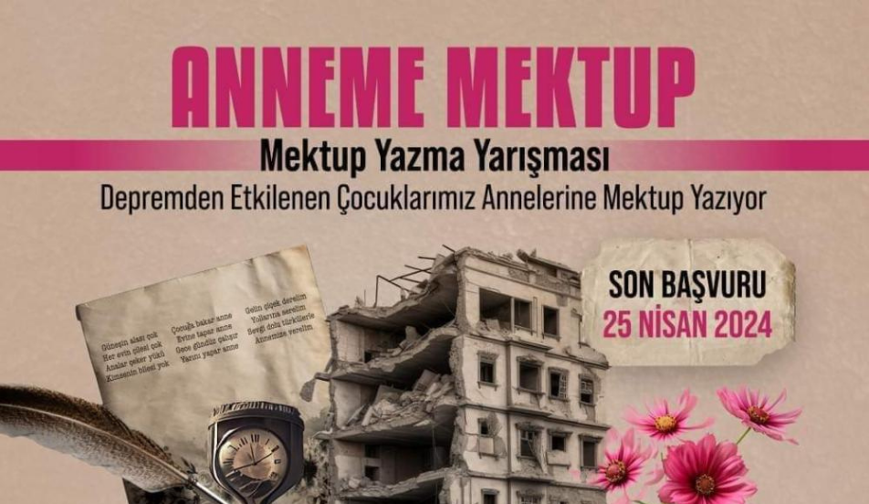 TÜRKİYE KAMU-SEN'DEN DEPREMDEN ETKİLENEN ÇOCUKLARA YÖNELİK MEKTUP YARIŞMASI