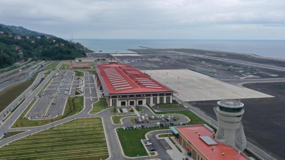 Rize Havalimanını Mart Ayında Yaklaşık 72 Bin Yolcu Kullandı