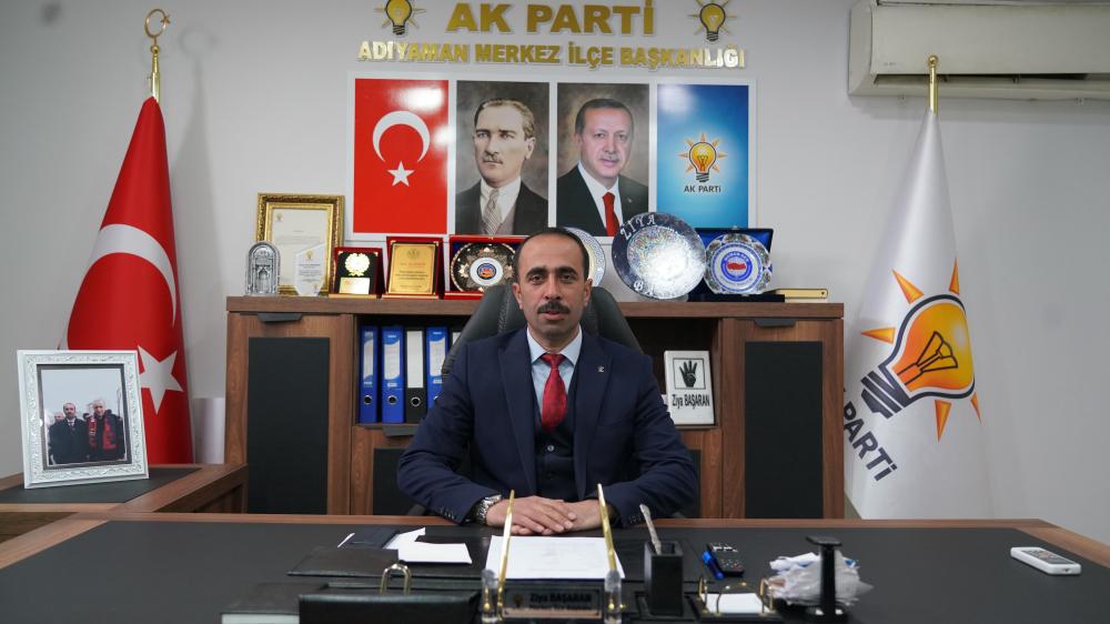 AK Parti Merkez İlçe Başkanı Ziya Başaran'ın 23 Nisan Mesajı