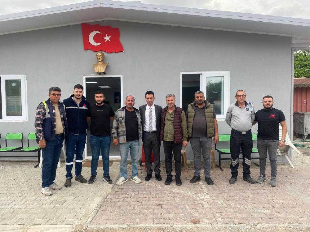 BAŞKAN ÖNAL, HAFTANIN İLK MESAİSİNE ŞANTİYELERDEN BAŞLADI