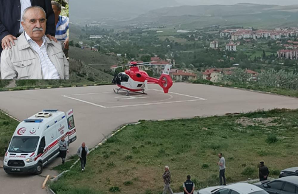 HAVA AMBULANSI KIRIKCI ABDULLAH İÇİN HAVALANDI