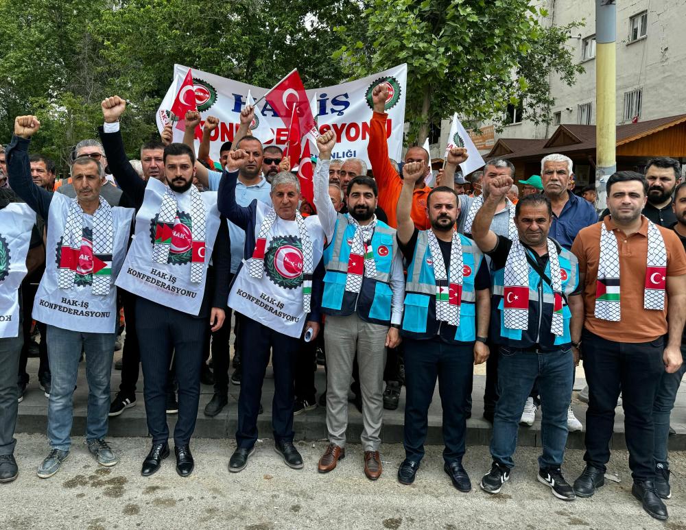 BAŞKAN DEMİR EMEĞİN DAYANIŞMASI SÖMÜRÜ VE SOYKIRIMA GALİP GELECEK ONAY BEKLENİYOR