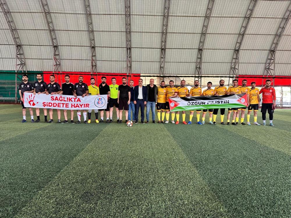 Öz Sağlık-İş Sendikası Futbol Turnuvası Başladı