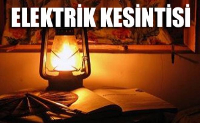 Beypazarı ilçesinde elektrik kesintisi