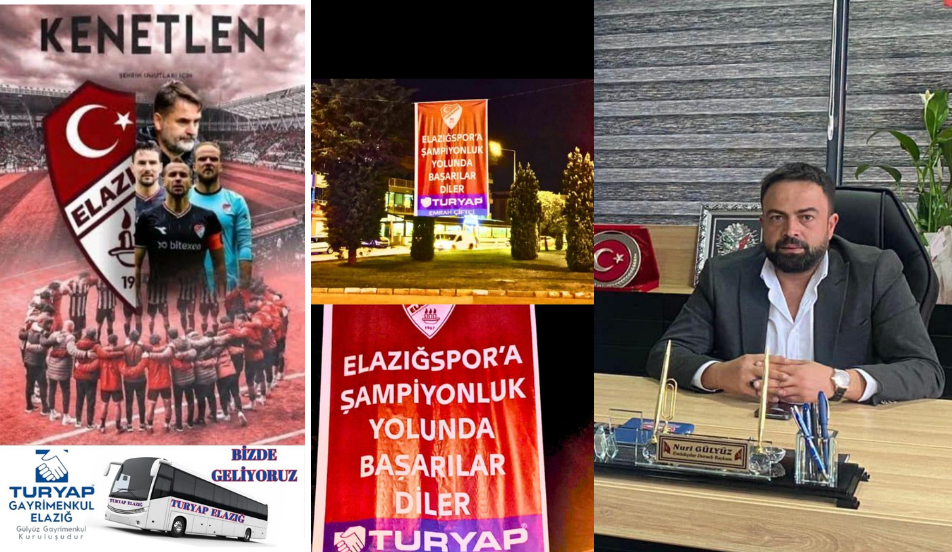 EMLAKÇILAR DERNEĞİ BAŞKANI VE İŞ İNSANI NURİ GÜLYÜZ ‘ DEN ELAZIĞ SPOR TARAFTARLARINA BİLET DESTEĞİ