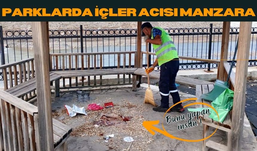 Osmaniye'nin Güzelim Parkları Sorumsuz Vatandaşların Kurbanı