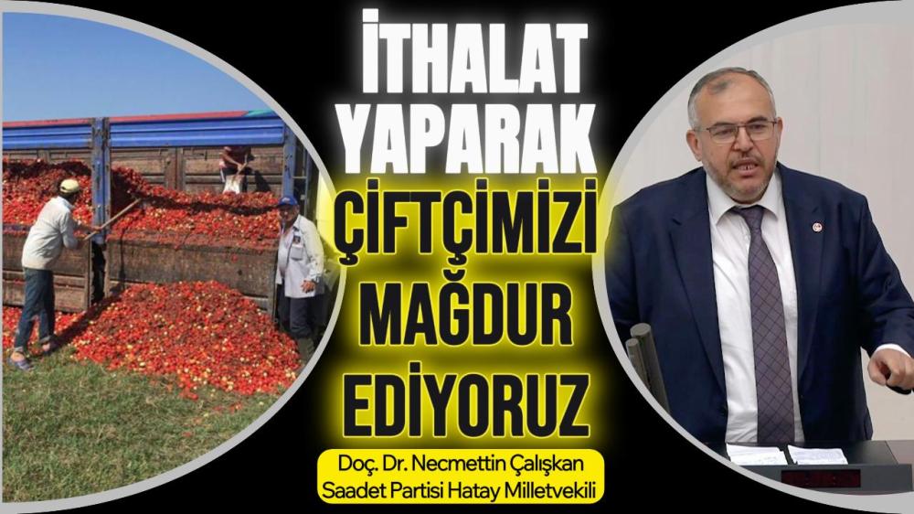 ÇALIŞKAN ÇİFTÇİYE YASAKLAMA VE KOTA DAYATMALARI ÇÖZÜM DEĞİL