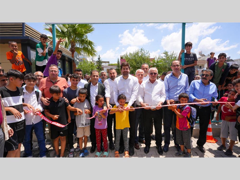 TARSUS'TA YAŞANABİLİR KENT VİZYONU: ŞAHİN MAHALLESİ'NE YENİ PARK