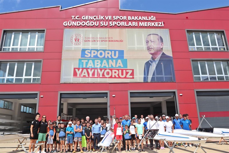 Rize Valisi Baydaş Yaz Spor Okullarını Gezdi