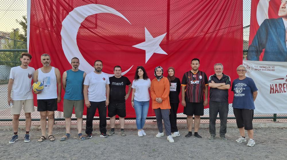 Beypazarı'nda 30 Ağustos Zafer Kupası Plaj Voleybolu Turnuvası Başladı