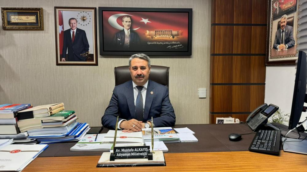 MİLLETVEKİLİ ALKAYIŞ: 'YENİ ADLİ YILIN BAŞARILI GEÇMESİNİ TEMENNİ EDİYORUM'