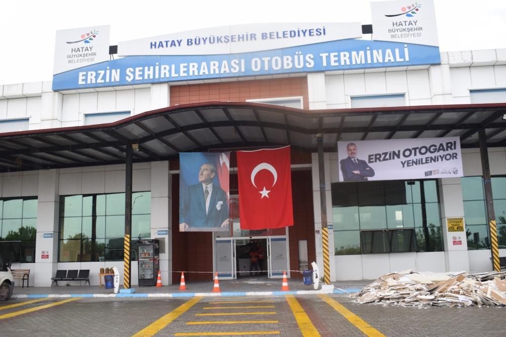 HATAY BÜYÜKŞEHİR BELEDİYESİ, İSKENDERUN VE ERZİN OTOGARLARINI YENİLİYOR