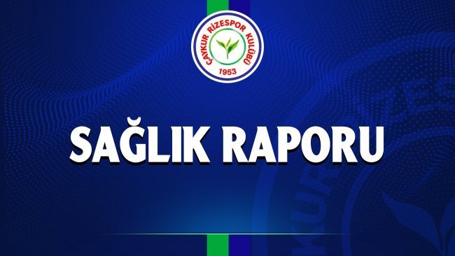 Çaykur Rizespor’da Hojer’in sakatlığı hakkında bilgilendirme