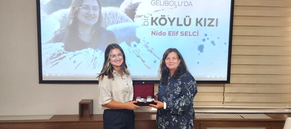 Çanakkale'den Başarı Hikayesi: Genç Çiftçi Nida Elif Selci Ödüllendirildi