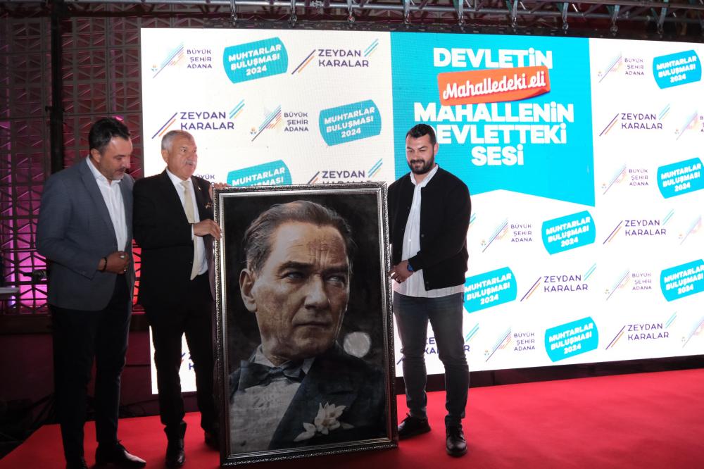 ADANA’DA BİRLİK VE BERABERLİK TOPLANTISI: ZEYDAN KARALAR MUHTARLARLA BİR ARAYA GELDİ