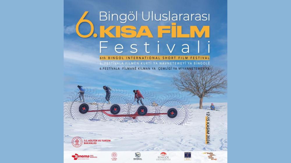 Bingöl Uluslararası Kısa Film Festivali, 12 Kasım'da Başlıyor