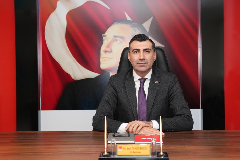 CHP Adana İl Başkanı Tanburoğlu’ndan Cumhuriyet Bayramı Mesajı