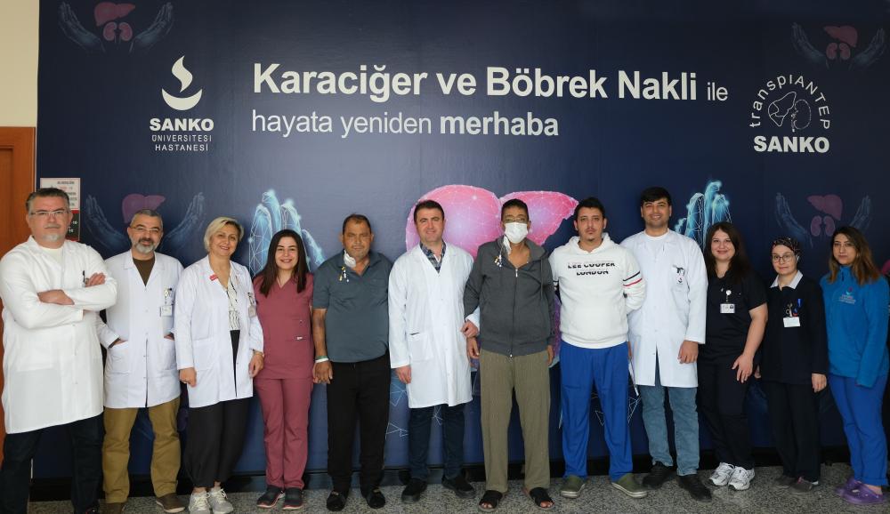 SANKO Üniversitesi Hastanesi’nde Eş Zamanlı Organ Nakli Başarısı