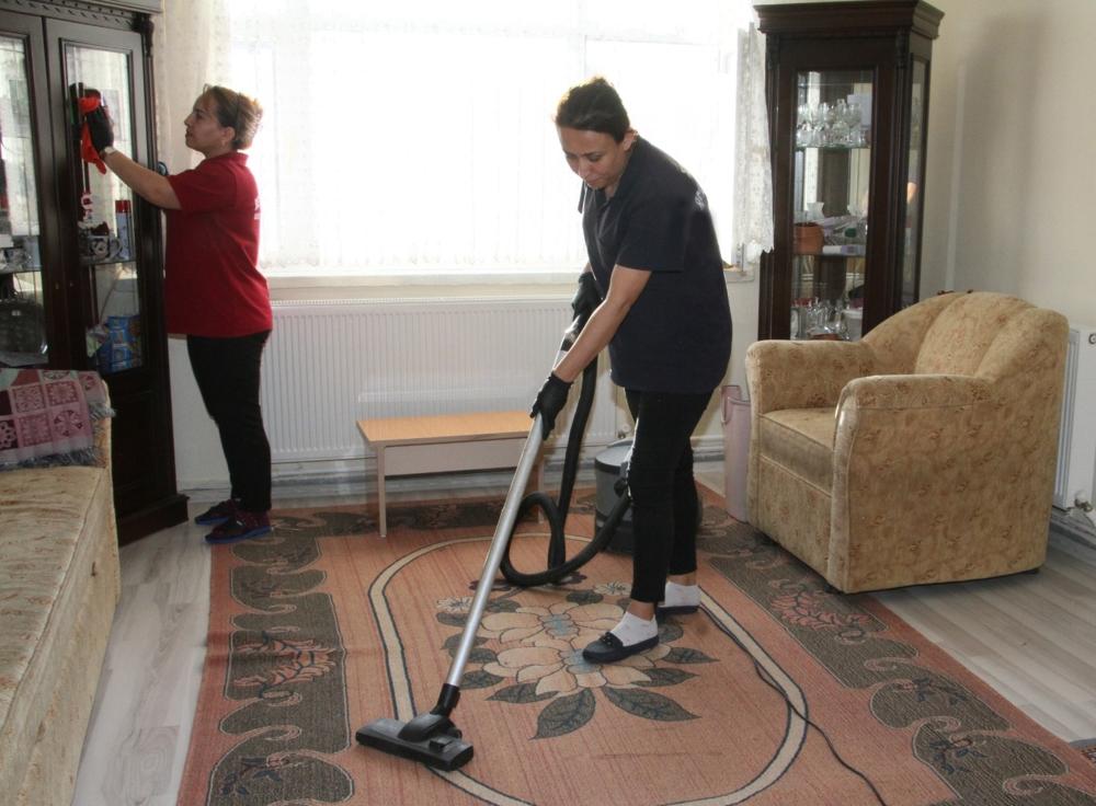 Sosyal Yardım İşleri Müdürlüğü’nden Kış Öncesi Temizlik Desteği