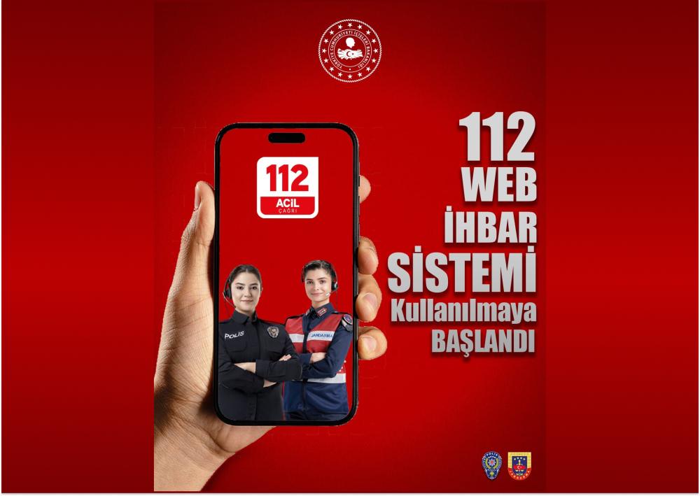 İçişleri Bakanlığı’ndan Yeni Adım: 112 Web İhbar Sistemi Kullanıma Açıldı