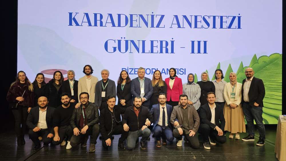 RTEÜ KONGRE MERKEZİ’NDE KARADENİZ ANESTEZİ GÜNLERİ DÜZENLENDİ