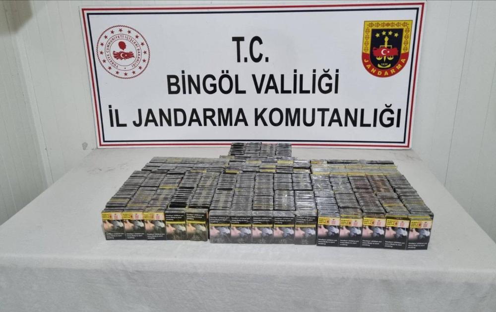 BİNGÖL’DE KAÇAK SİGARA OPERASYONU: 500 PAKET ELE GEÇİRİLDİ