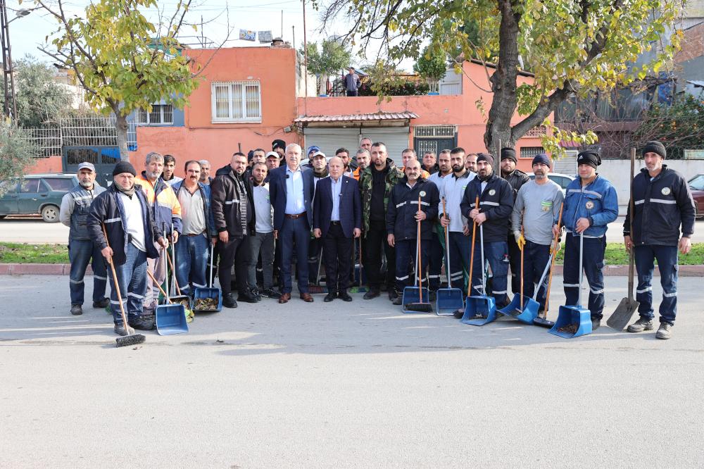 Adana Büyükşehir ve Yüreğir Belediyesi’nden Temizlik Seferberliği