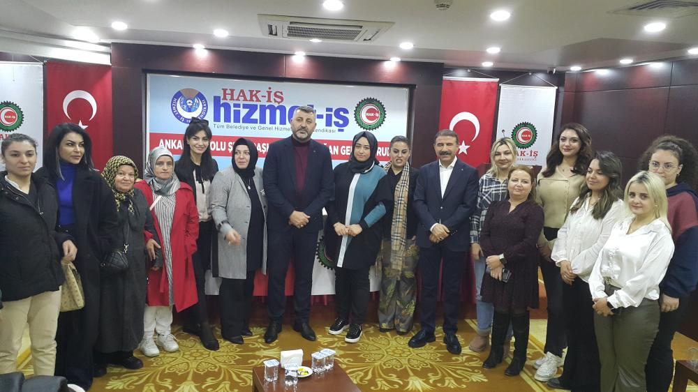 Hizmet-İş Ankara 6 Numaralı Şubesinde Veysel Şahin Yeniden Başkan