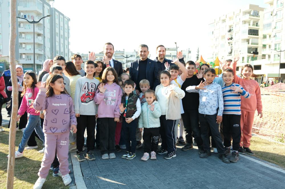 Başkan Kadir Aydar, Burhanettin Bulut ve Bilal Bilici Ceyhan'da projeleri yerinde inceledi