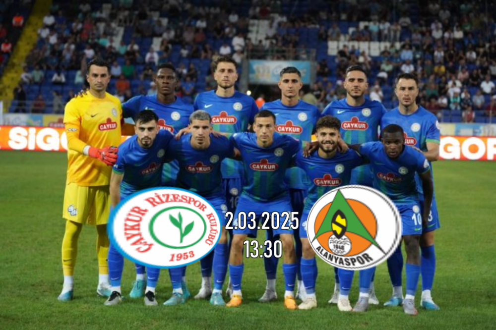 Çaykur Rizespor - Corendon Alanyaspor'u İle Karşılaşacak