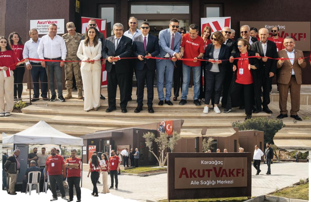 AKUT'TAN HATAY'A KALICI SAĞLIK DESTEĞİ: MODERN ASM HİZMETE AÇILDI