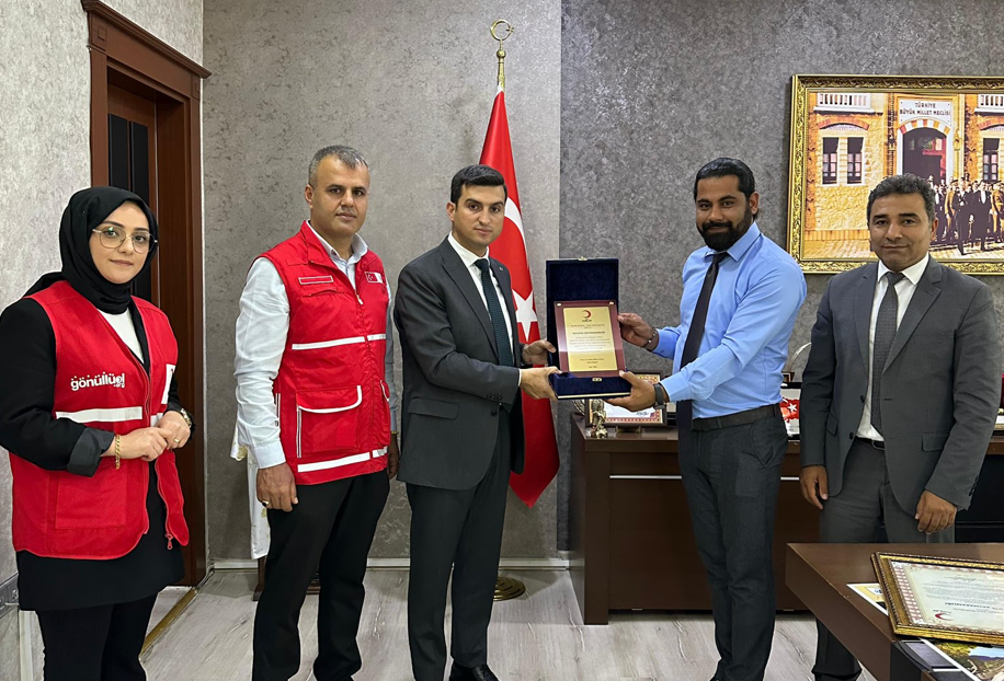 ŞANLIURFA'DA BİR İLK, KIZILAY'DAN BOZOVA'YA BRONZ MADALYA!