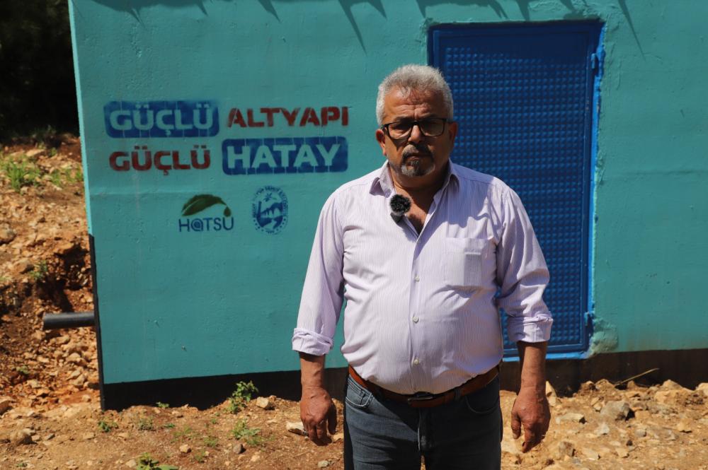 HATSU'dan Samandağ'ına Yeni Su Deposu