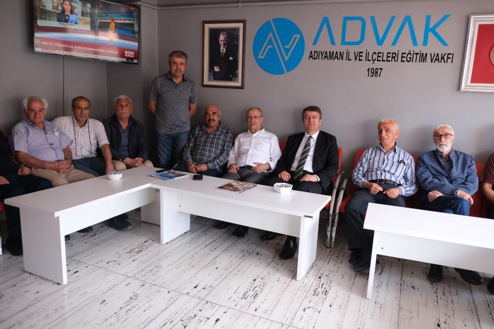 BAŞKAN TUTDERE’DEN ADVAK’A ZİYARET: “BİRLİKTE BU ŞEHRİ YENİDEN AYAĞA KALDIRACAĞIZ”