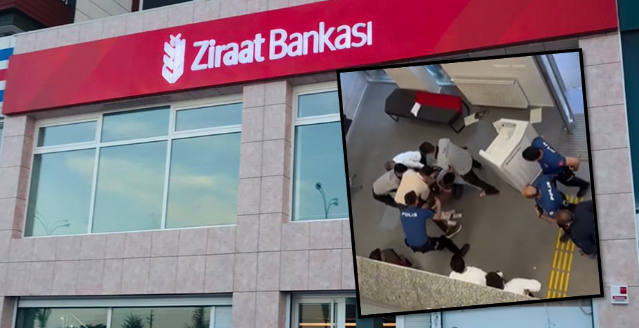 ŞANLIURFA'DA BANKA MÜDÜRÜ BIÇAKLA REHİN ALINDI!