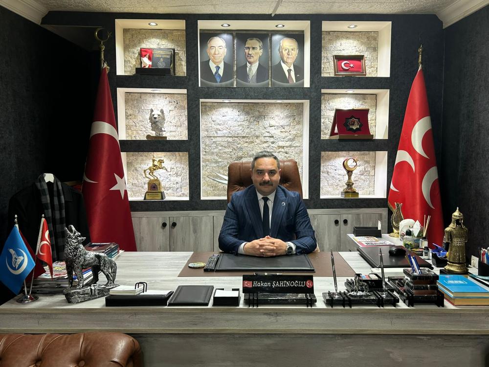 SANCAKTEPE MHP İLÇE BAŞKANI HAKAN ŞAHİNOĞLU MECLİSTE NET MESAJ: \