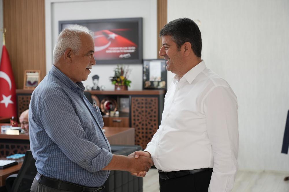 Başkan Tutdere hemşehrilerini ağırladı