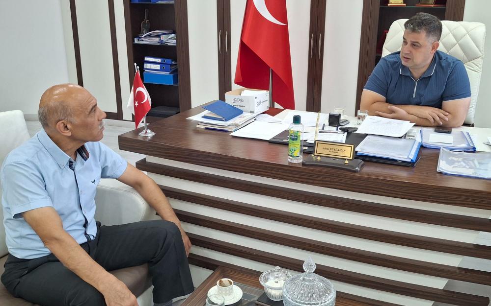 DP Beypazarı İlçe Başkanı Enver Atak’tan İlçe Tarım ve Orman müdürlüğüne ziyaret: