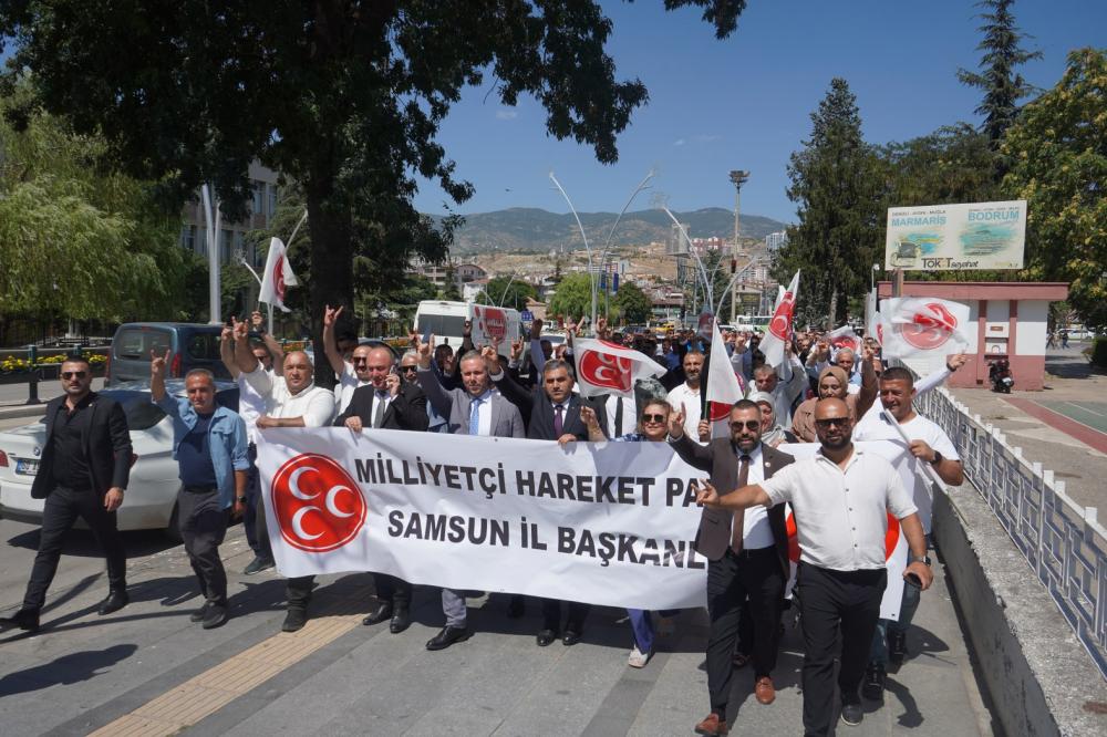 MHP Samsun İl Teşkilatı Tokat’ta “Terörsüz Türkiye” Programına Katıldı