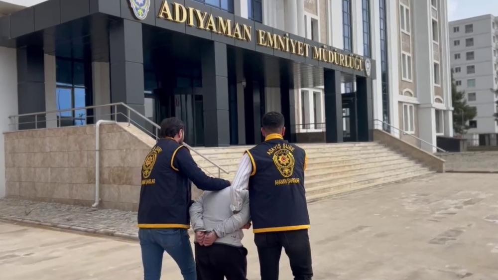 ADIYAMAN\'DA 12 YIL HAPİS CEZASI BULUNAN HÜKÜMLÜ YAKALANDI
