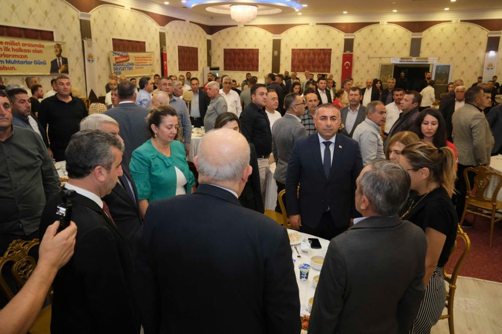 Güngör Geçer: “Muhtarlar bizim yol arkadaşımız, paydaşımızdır.”