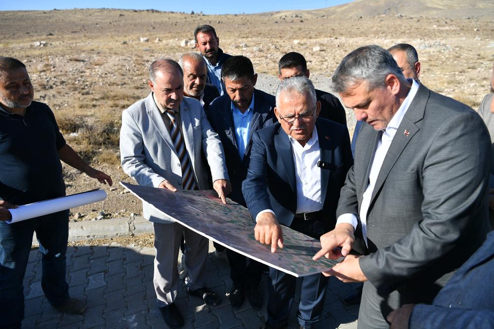 BAŞKAN BÜYÜKKILIÇ’TAN, 22 MAHALLEYİ ANKARA YOLU’NA BAĞLAYACAK 50 MİLYON TL’LİK YOL PROJESİ